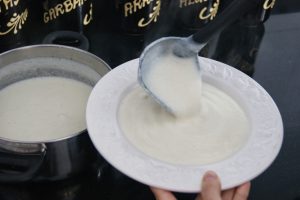 como hacer crema de coliflor