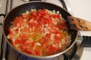 Alubias con calabaza