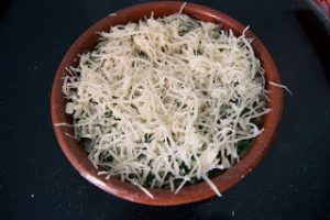 Espinacas con queso