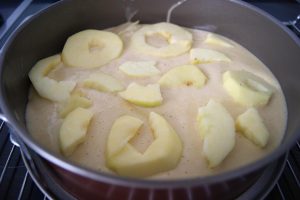 Bizcocho de manzana y canela