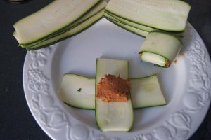 raviolis de calabacín