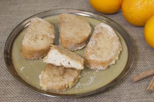 receta de torrijas veganas