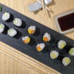 Maki sushi vegano